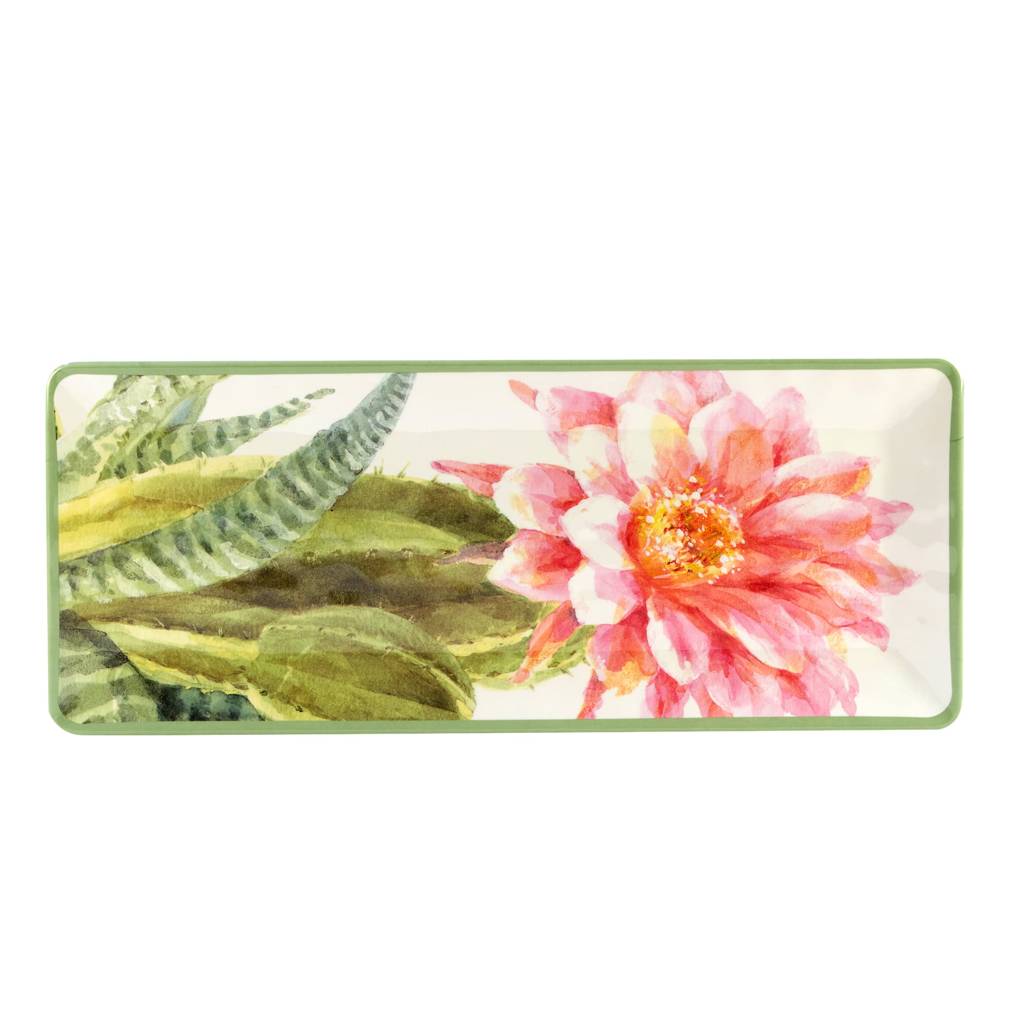 Certified International Desert Beauty 3 Piece Melamine Hostess/Serving Set, Multicolor, Large